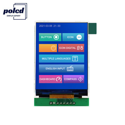 qualità  Polcd RoHS Color 262K Lcd Tft 2.4 Inch ST7789V2 Tft Touch Panel Fabbrica