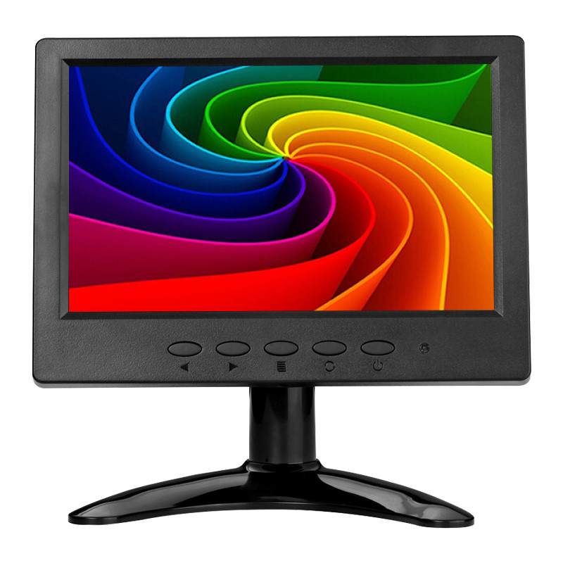 Polcd Industrial 7 Inch Embedded Waterproof Touch Screen Panel Monitor Custodia in plastica HDMi