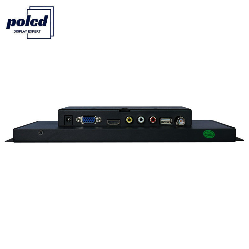 Polcd Industrial Touch Monitor capacitivo da 10 pollici VGA Display LCD per computer Open Frame