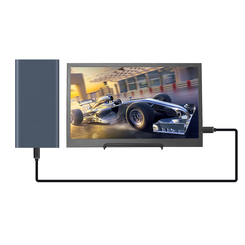 Monitor portatile 1080p 4k di tocco capacitivo piano a 11,6 pollici del metallo di Polcd per USB del computer portatile