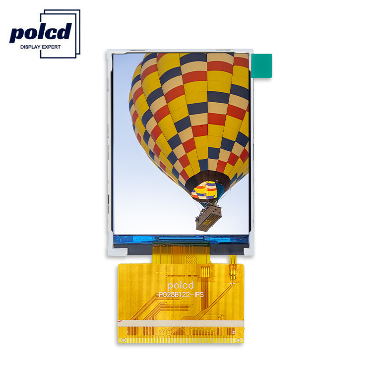 Polcd a colori da 2,8 pollici 240x320 piccolo display TFT RGB schermo IPS tutta la visualizzazione