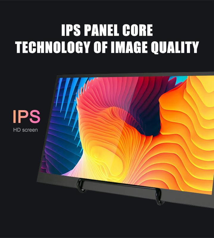 Uscita a 10,5 pollici di Polcd IPS HD del monitor portatile di tocco del metallo della lega di alluminio audio