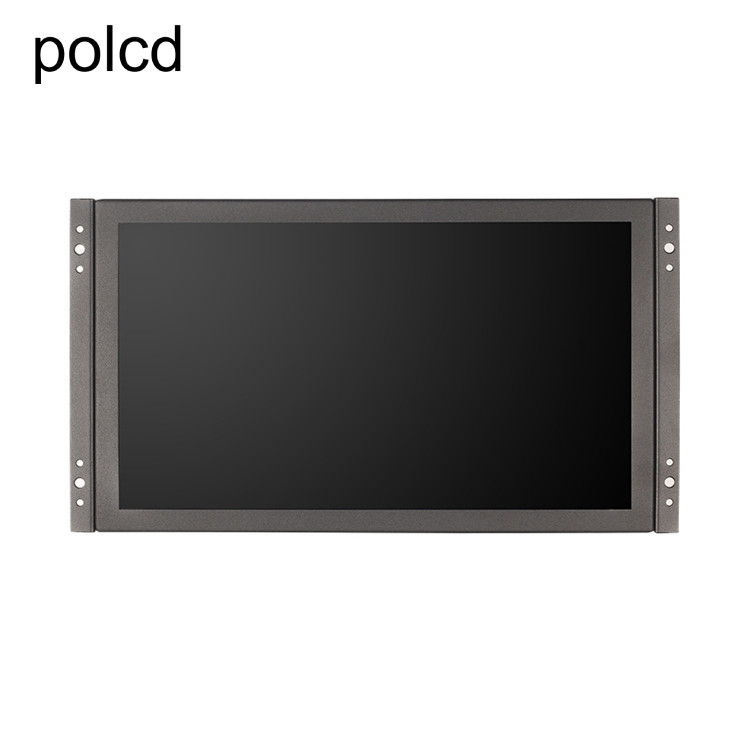 Monitor LCD industriale di Polcd 11,6 della cassa del metallo» con il touch screen d'attaccatura della struttura aperta dell'orecchio