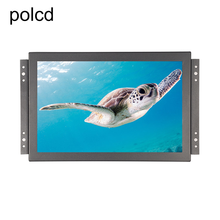 Monitor LCD industriale di Polcd 11,6 della cassa del metallo» con il touch screen d'attaccatura della struttura aperta dell'orecchio