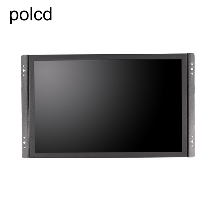 Monitor LCD industriale HD 1920x1080 della cassa completa a 14 pollici del metallo di Polcd con la pagina aperta