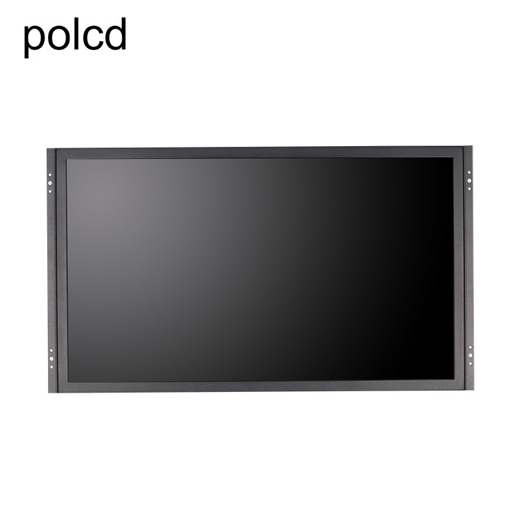 Cassa di alluminio di Polcd del monitor del metallo piano puro LCD a 21,5 pollici industriale del touch screen