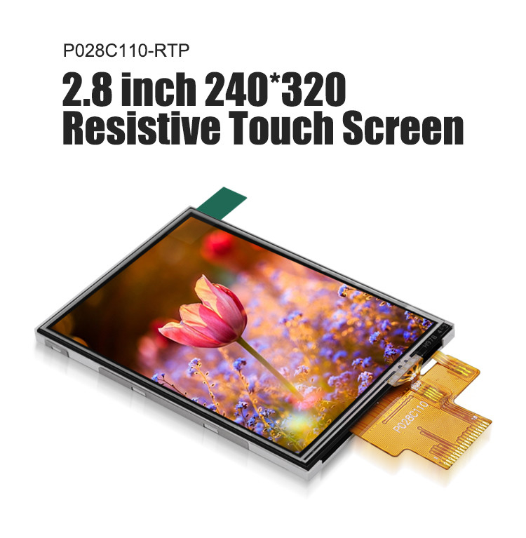 Polcd 260 Nit 240x320 Lcd 2,8 pollici ST7789V Touch Panel Lcd 4 fili SPI