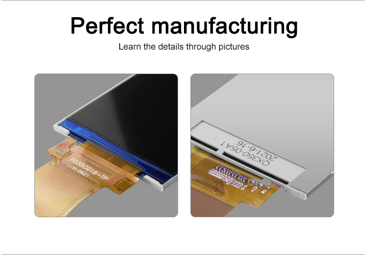 3.5 pollici Lcd Panel Modulo 320x480 Rgb Spi Interfaccia a colori Tft Lcm Display Polcd