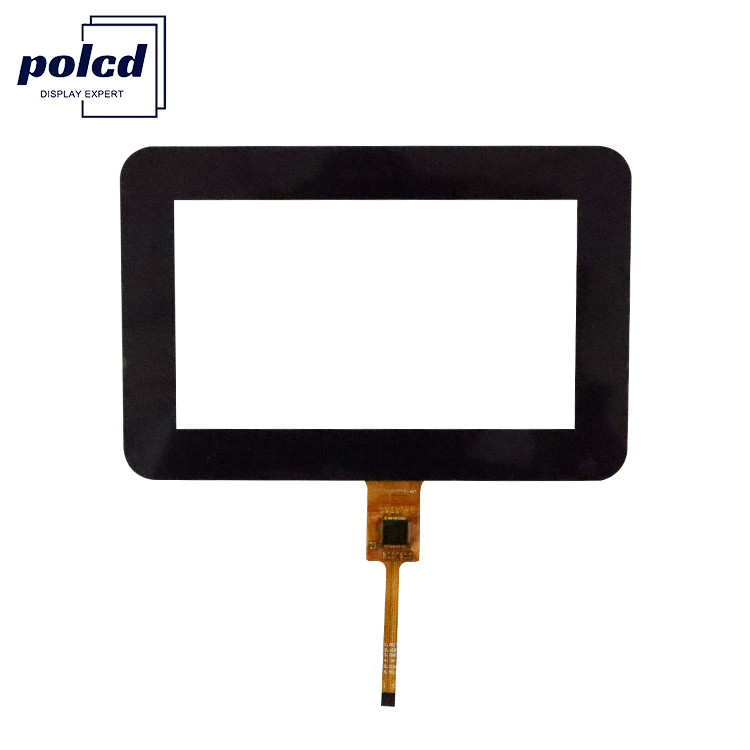 IIC Polcd Lcd Touch Panel Custom 4,3 pollici Quadrato Alta sensibilità G+G Ctp