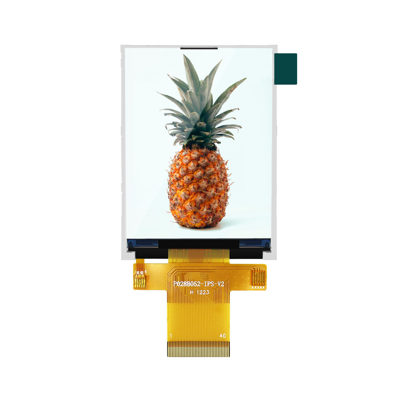 Annuncio pubblicitario a 2,8 pollici dello schermo a colori dell'esposizione 240X320 Tft dell'affissione a cristalli liquidi Tft del BIT di Polcd MCU 9