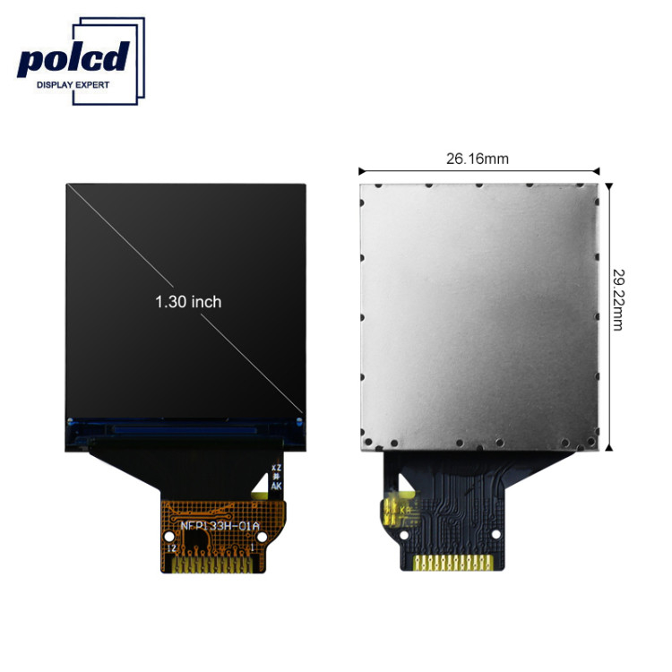 Polcd 350 Nit 240x240 St7789v Display LCD TFT da 1,33 pollici 4 fili SPI nero