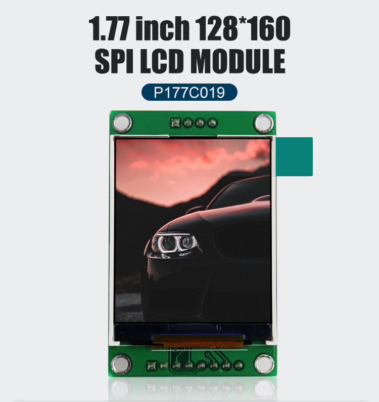 Polcd ST7262 1,77 pollici 24 bit LCD 128X160 TFT touch screen 300 nit