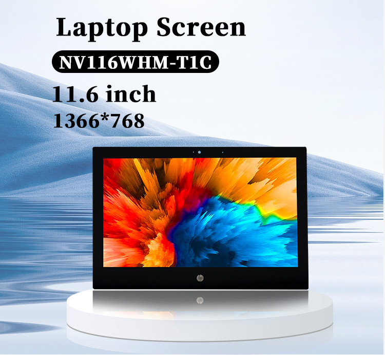 11.6 pollici 1366x768 NV116WHM-T1C Riparazione Laptop touch screen 60Hz Color IPS TFT LCD Display