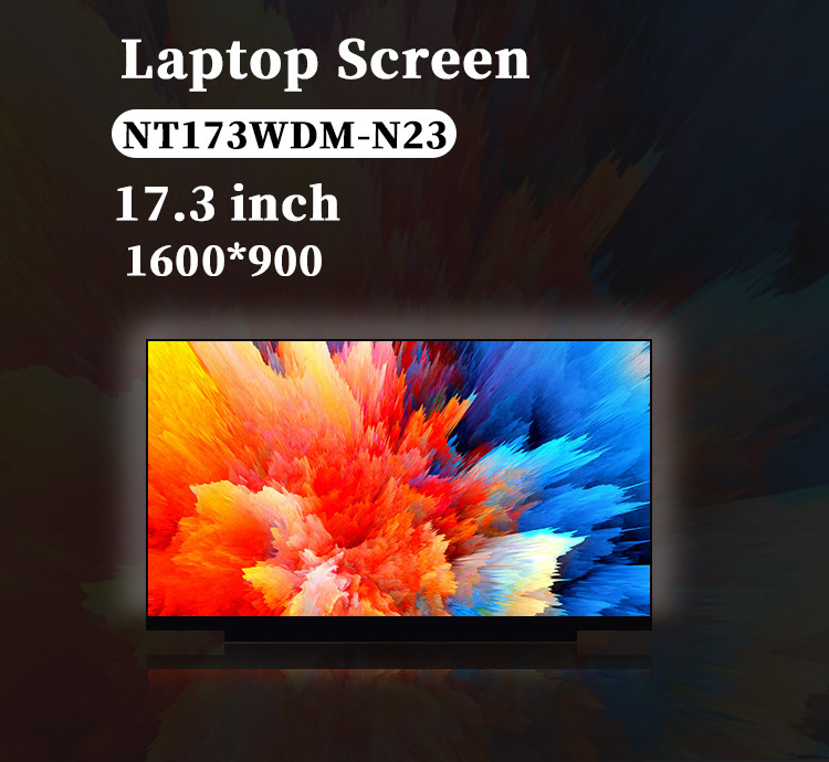 17.3 pollici NT173WDM-N23 1600x900 Transmissive eDP 60Hz 30 Pins Panello LCD sostitutivo per laptop