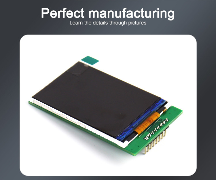 Polcd 4 Wire SPI Tft LCD 2.4 Inch 240X320 Touch Screen LCD con scheda PCB