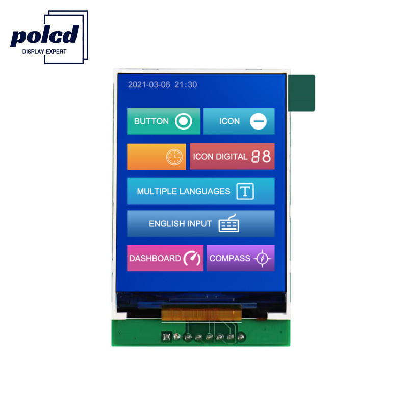 Polcd RoHS Color 262K LCD Tft 2,4 pollici ST7789V2 Tft Touch Panel