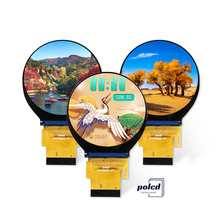 Polcd 480*480 2,1 pollici pannello LCD circolare ST7701S Drive Ic IPS All View Angle Round TFT Display Module