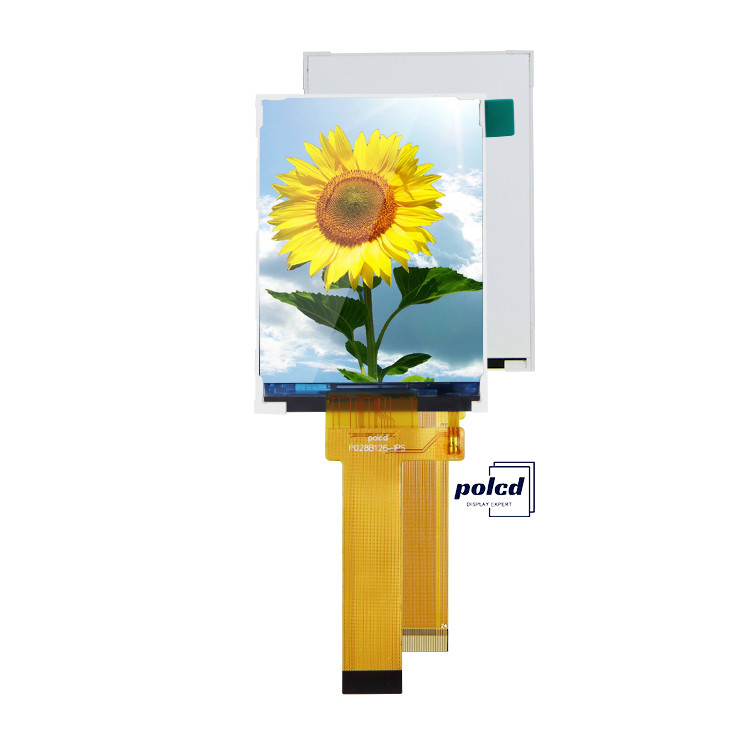 Polcd Display LCM da 2,8 pollici IPS Screen 240x320 Risoluzione MCU Interfaccia a 8 bit Modulo LCD TFT 24 pin