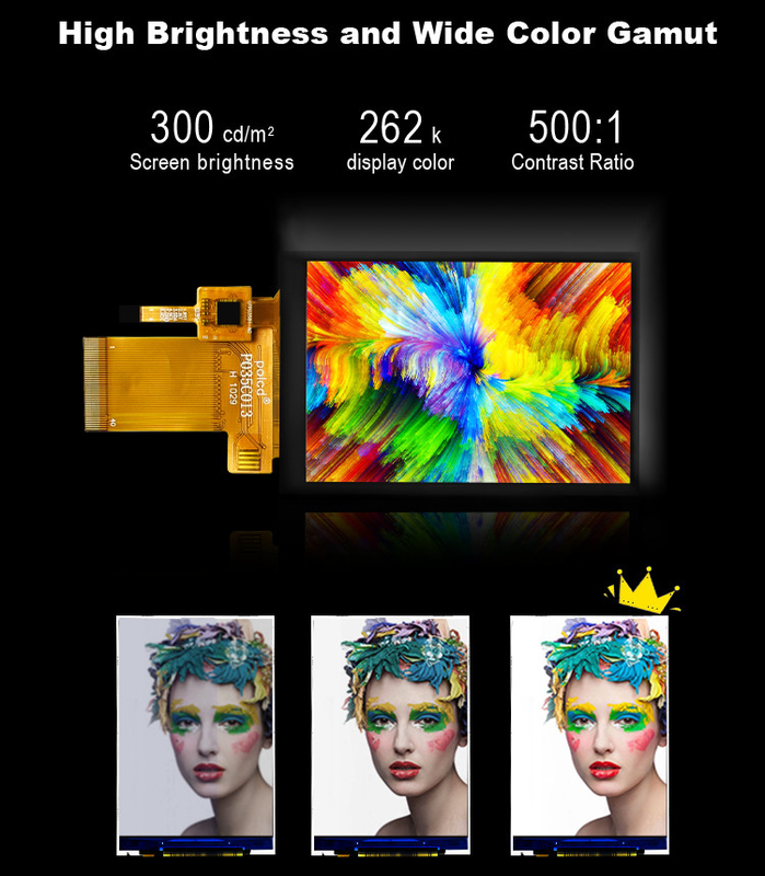 Polcd 3,5 pollici TFT Alta risoluzione 320*480 MCU SPI Interfaccia parallela Pannello touch screen LCD Display