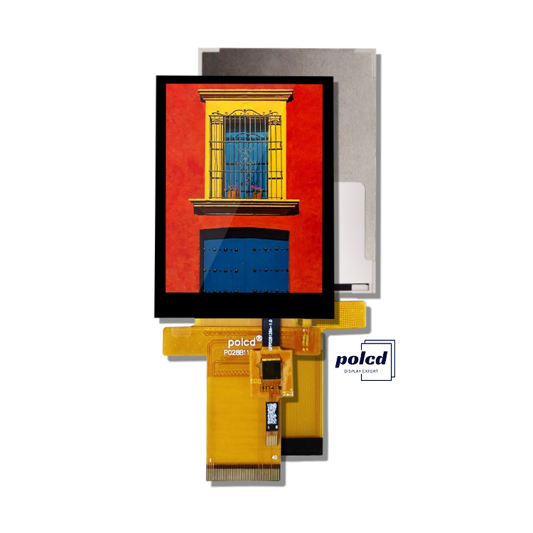 Polcd Tft RGB 2,8 pollici Controller industriale Display a colori Pannello touch screen capacitivo Modulo IPS LCD