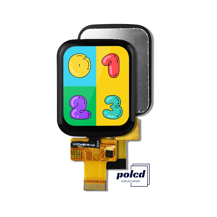Polcd 1,69 pollici 240x280 pannello sensoriale a tocco capacitivo modulo LCD full view angle per smartwatch