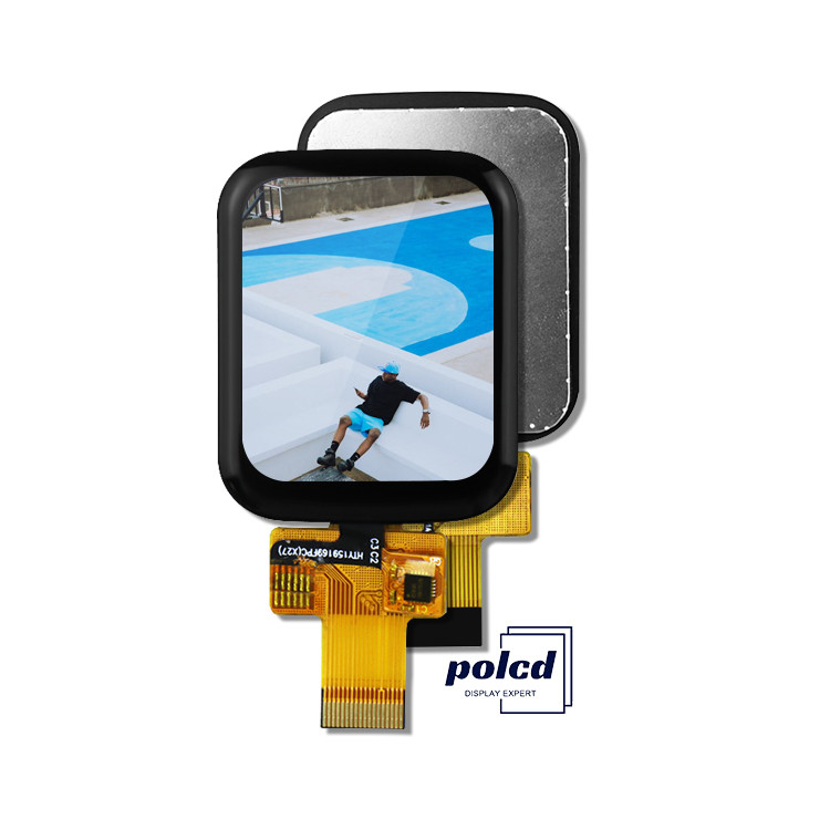 Polcd 1,69 pollici TFT touchscreen capacitivo 240x280 normalmente nero modulo LCD IPS