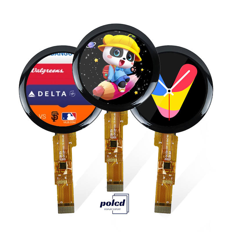 Polcd Piccolo Rotondo 1,28 pollici schermo LCD 240*240 1,3 pollici Spi Interfaccia IPS Circolare Tft Panel Modulo LCD