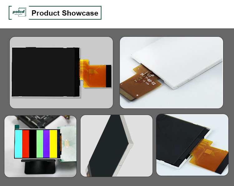 Il display a 2,7 pollici dell'affissione a cristalli liquidi dei pixel di Polcd 960x240 colora il piccolo display TFT da 262K