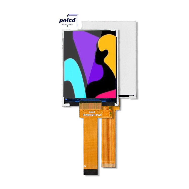Polcd Piccolo LCD 2,8 pollici 240x320 Alta luminosità 900 nit Modulo LCD IPS Display 2,8'' TFT industriale