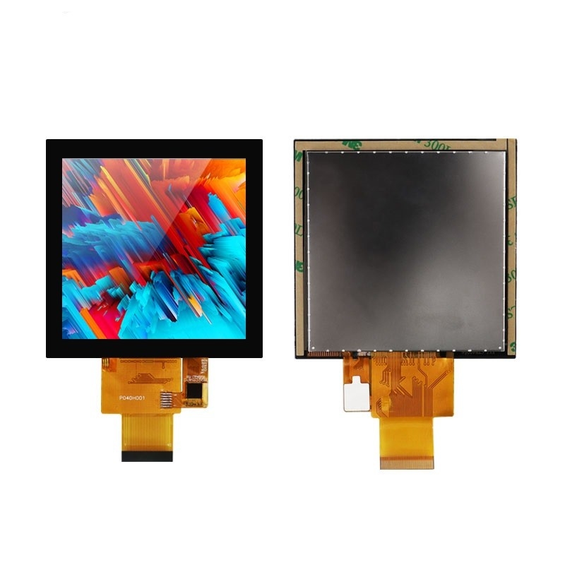 Polcd Display LCD quadrato da 3,97 pollici e 4 pollici 480x480 IPS All View Angle RGB CTP 4' Tft Lcd Touch Module