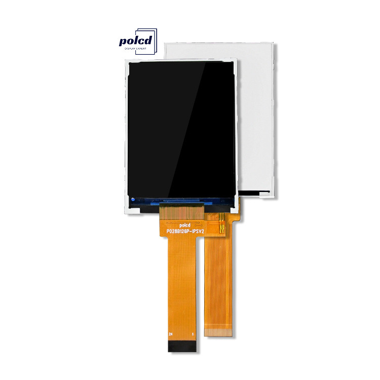 Polcd 2,8 pollici schermo LCD 240x320 MCU Interfaccia angolo di visione ampio TFT Modulo LCD riflettente con ST7789P3-G6