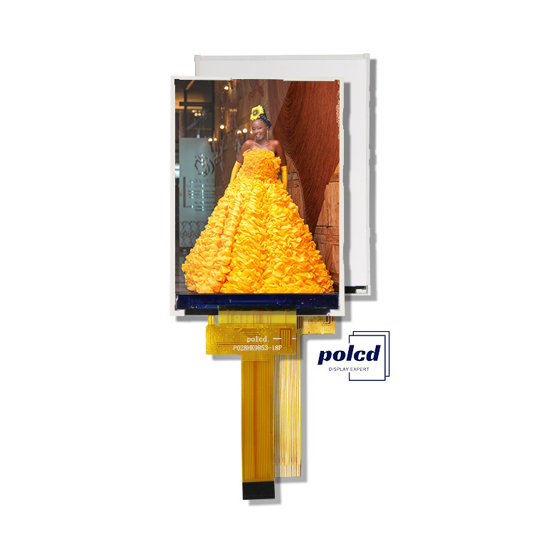 Polcd 2,8 pollici Tft Display Screen JD9853 240*320 Risoluzione 18 pin 200nits Modulo LCD TFT