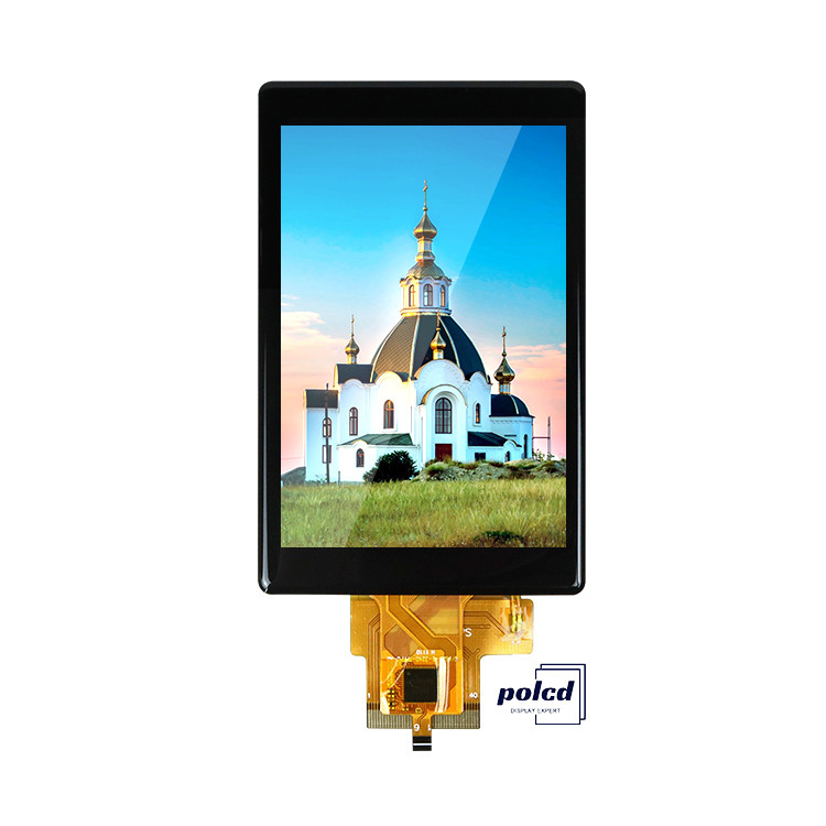 Polcd Display LCD personalizzato 3,5 pollici 320x480 40 pin IPS Angolo 500nit ST7796U Touch Screen capacitivo
