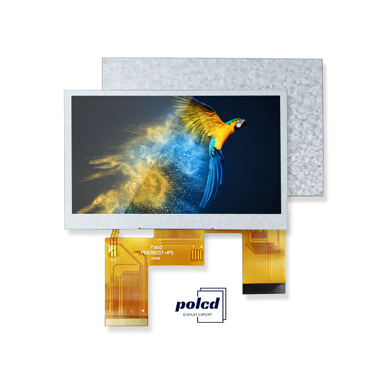 Polcd 4,3 pollici 400 luminosità 480x272 LCD IPS Screen NV3041A ic MCU SPI Interfaccia TFT Display