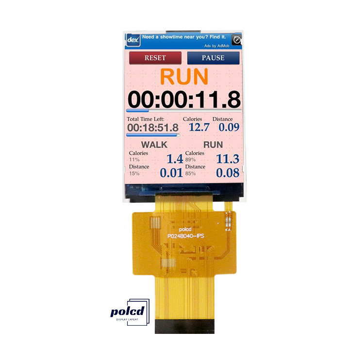 Polcd 2.4 pollici Interfaccia MCU TFT Display Driver IC ST7789V2 240x320 Risoluzione 2.4 pollici Moduli LCD TFT