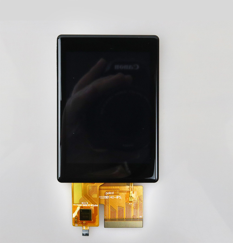 Polcd Alta luminosità 500nit 2,8 pollici schermo LCD 240x320 interfaccia RGB IPS CTP Capacitive Touch TFT Display