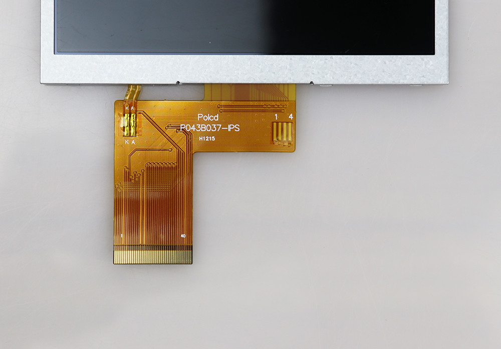 Polcd 4.3 pollici TFT LCD Modulo 480x272 NV3041A Drive IC 20pin IPS Wide View TFT LCD Display