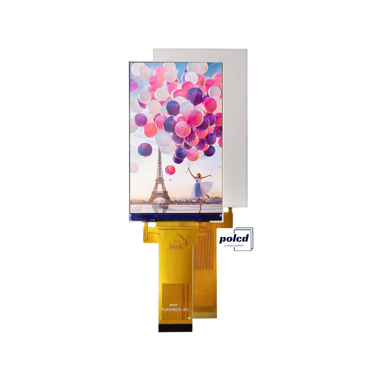 Polcd Personalizzazione RGB 24 bit Interfaccia 4.0 pollici 480*800 punti Piccolo colore TFT LCD Display Panels Screen