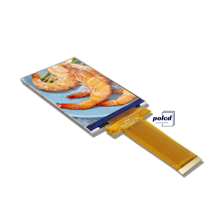 Polcd LCM fabbrica 3,5 pollici 320*480 Mcu Spi interfaccia 300 nit TFT LCD Modulo capacitivo touch panel Display