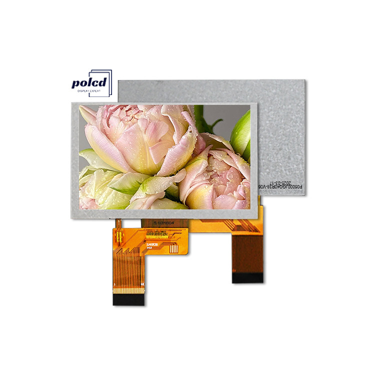 Polcd Modulo LCD personalizzato da 5 pollici Interfaccia RGB 800*480 ST7265 Pannello IPS Display LCD TFT