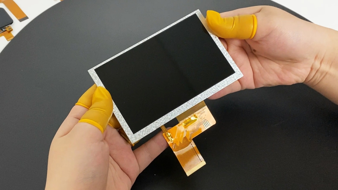 Polcd 5,0 pollici TFT LCD Panel 800*480 Risoluzione 500nits Interfaccia RGB 5