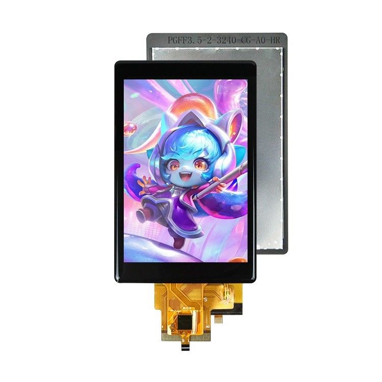 Polcd Custom 3,5 pollici 320x480 touch screen 500nit ST7796U IPS Tft LCD Display Module