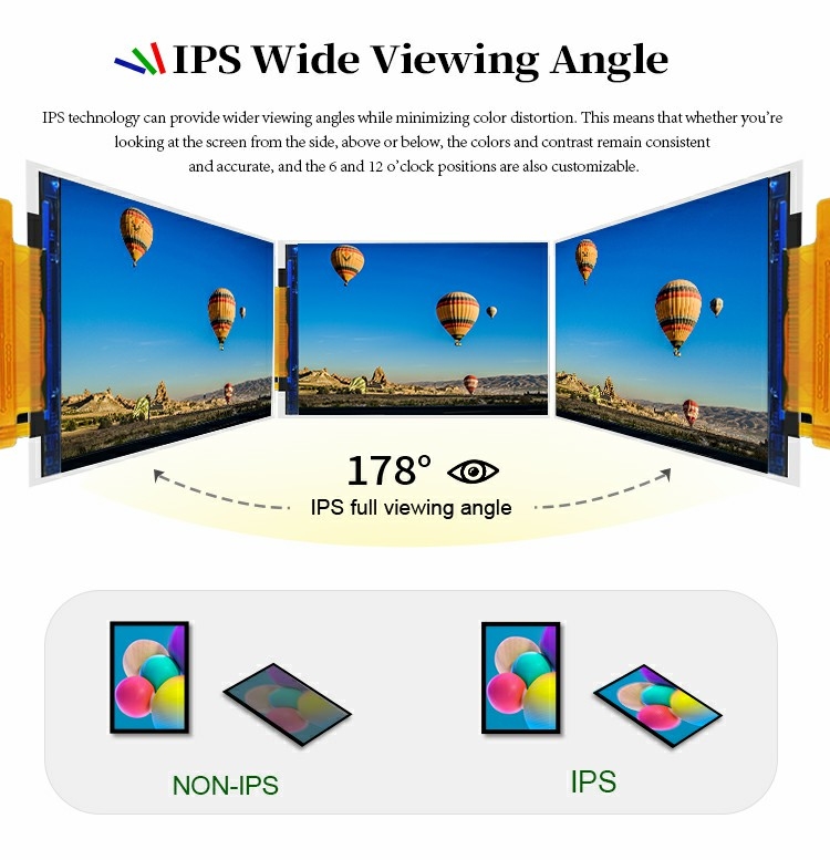 Display piccolo Polcd TFT IPS 2.8 pollici Interfaccia SPI 240*320 Schermo a colori RGB ST7789P3-G6 TFT LCD