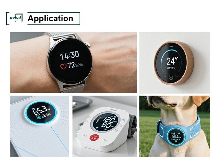 Polcd 4,0'' Circolo pannello LCD Modulo 720*720 ST7703 IPS angolo di visualizzazione Interfaccia MIPI Display TFT rotondo