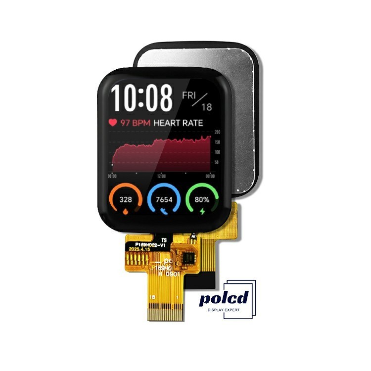Polcd 1,69 pollici 240x240 Ips Lcd ST7789V piccolo touch screen LCD 4 linea SPI