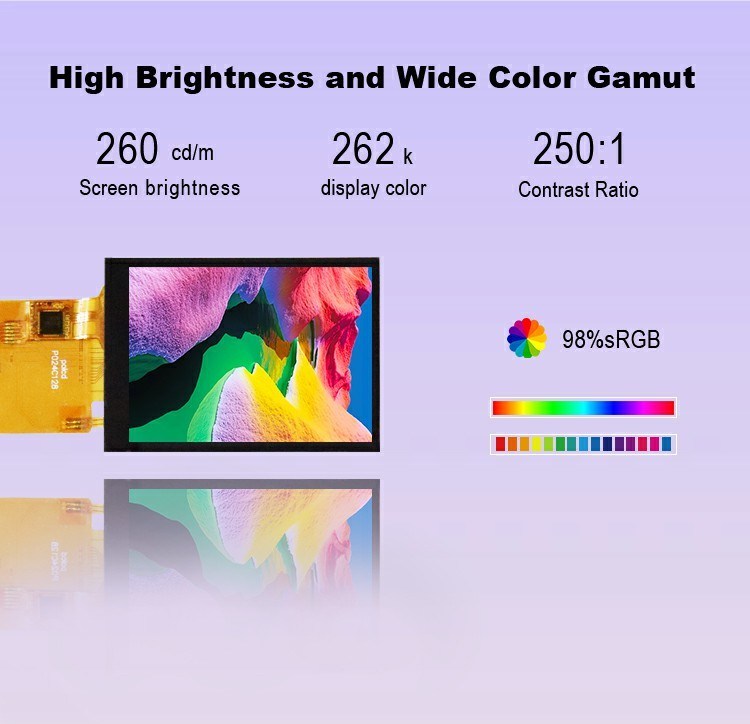 Polcd TFT 2,4 pollici Spi interfaccia LCD 240*320 RGB Color Touch Screen ST7789V 16pin 2.4 TFT Display