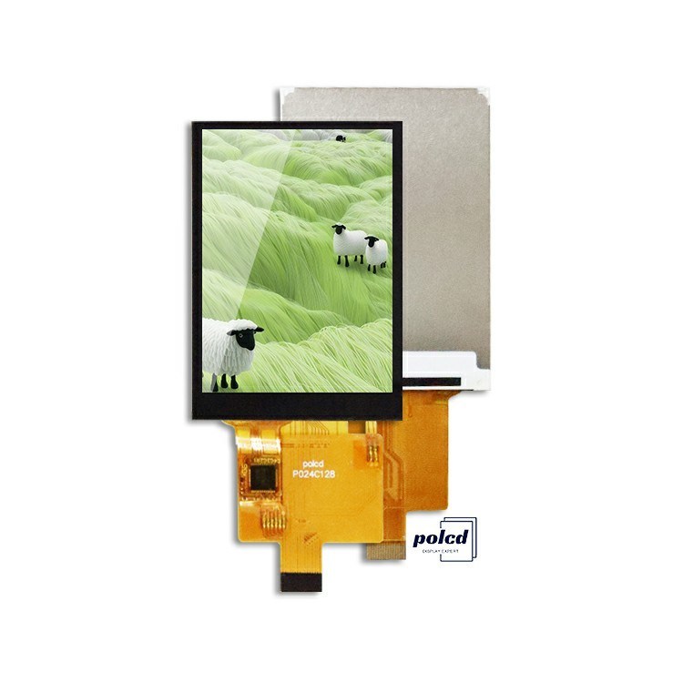 Polcd Custom 2.4 Inch Lcd Capacitive Touch Screen Display Panel 240*320 SPI Interface Tft Screen Module
