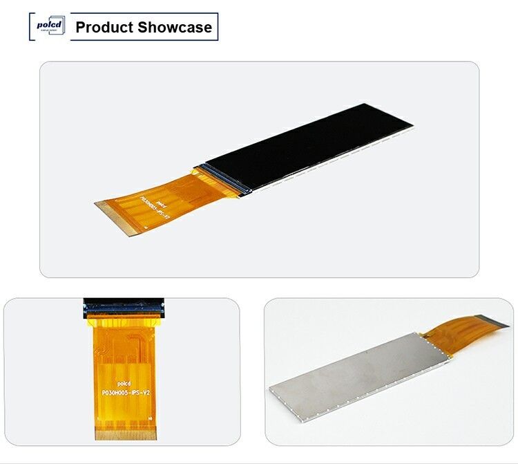 Polcd Modulo di schermo a colori da 3 pollici 268*800 ST7701S ic Alta luminosità IPS 3