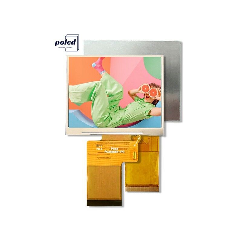 Polcd 3,5 pollici 320x240 Full Color TFT Display ST7272A drive ic IPS View Angle Display LCD a 54 pin
