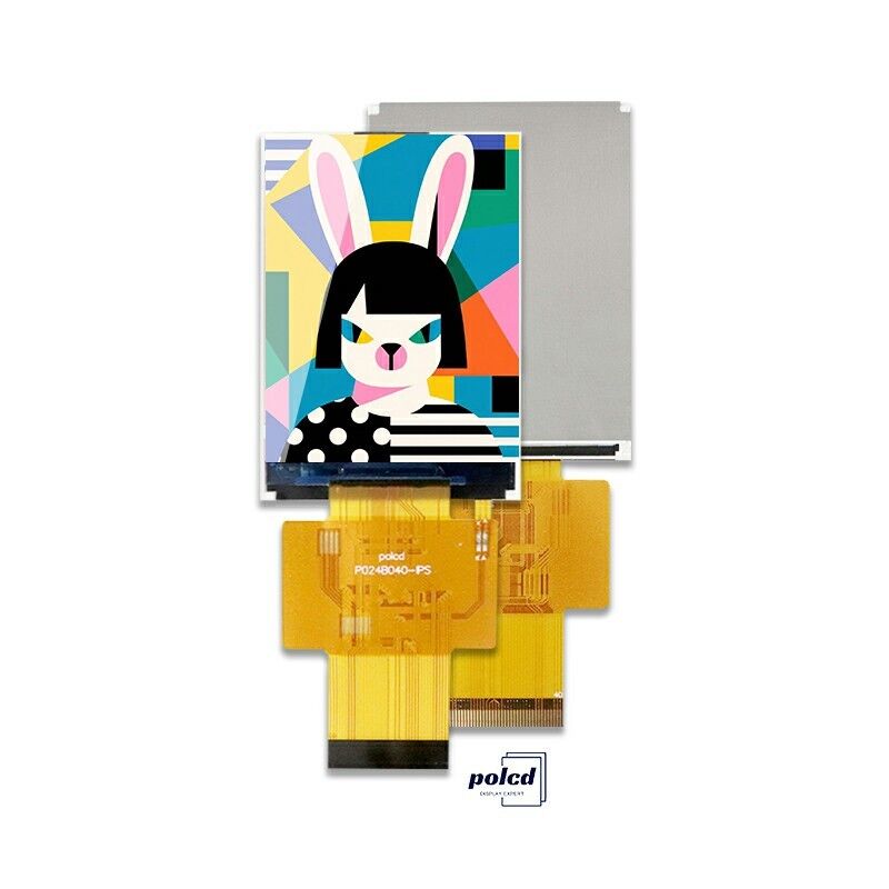 Polcd 2.4 pollici Interfaccia MCU TFT Display Driver IC ST7789V2 240x320 Risoluzione 2.4 pollici Moduli LCD TFT